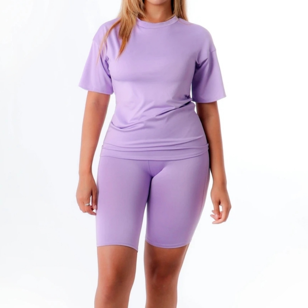 Biker Shorts Set